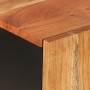 Aparador con cajón hierro y madera maciza acacia 60x33x100 cm de vidaXL, Aparadores - Ref: Foro24-352934, Precio: 228,21 €, D...