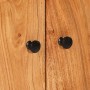 Aparador con cajón hierro y madera maciza acacia 60x33x100 cm de vidaXL, Aparadores - Ref: Foro24-352934, Precio: 228,21 €, D...