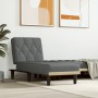 Sofá diván de tela gris oscuro de vidaXL, Divanes - Ref: Foro24-352857, Precio: 152,30 €, Descuento: %