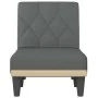 Sofá diván de tela gris oscuro de vidaXL, Divanes - Ref: Foro24-352857, Precio: 158,92 €, Descuento: %