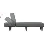 Sofá diván de tela gris oscuro de vidaXL, Divanes - Ref: Foro24-352857, Precio: 158,92 €, Descuento: %