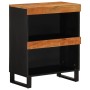 Armario auxiliar madera maciza de acacia 60x33x75 cm de vidaXL, Mesitas de noche - Ref: Foro24-352886, Precio: 60,35 €, Descu...