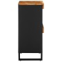 Armario auxiliar madera maciza de acacia 60x33x75 cm de vidaXL, Mesitas de noche - Ref: Foro24-352886, Precio: 60,35 €, Descu...