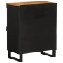 Armario auxiliar madera maciza de acacia 60x33x75 cm de vidaXL, Mesitas de noche - Ref: Foro24-352886, Precio: 59,71 €, Descu...