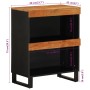 Armario auxiliar madera maciza de acacia 60x33x75 cm de vidaXL, Mesitas de noche - Ref: Foro24-352886, Precio: 60,35 €, Descu...