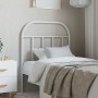 Cabecero de metal blanco 75 cm de vidaXL, Cabeceros y pies de cama - Ref: Foro24-353710, Precio: 22,30 €, Descuento: %
