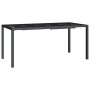 Mesa de jardín de acero gris antracita 165x80x72 cm de vidaXL, Mesas de jardín - Ref: Foro24-362746, Precio: 173,21 €, Descue...