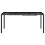 Mesa de jardín de acero gris antracita 165x80x72 cm de vidaXL, Mesas de jardín - Ref: Foro24-362746, Precio: 173,21 €, Descue...