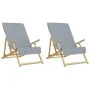 Toallas de playa 2 uds tela gris 400 g/m² 60x135 cm de vidaXL, Toallas de playa - Ref: Foro24-362671, Precio: 25,76 €, Descue...