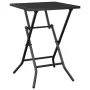 Mesa de jardín plegable malla acero gris antracita 50x50x72 cm de vidaXL, Mesas de jardín - Ref: Foro24-362748, Precio: 67,41...