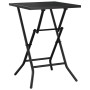 Mesa de jardín plegable malla acero gris antracita 50x50x72 cm de vidaXL, Mesas de jardín - Ref: Foro24-362748, Precio: 64,98...