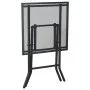 Mesa de jardín plegable malla acero gris antracita 50x50x72 cm de vidaXL, Mesas de jardín - Ref: Foro24-362748, Precio: 67,41...