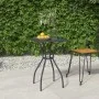 Mesa de jardín de malla de acero gris antracita 50x50x72 cm de vidaXL, Mesas de jardín - Ref: Foro24-362730, Precio: 61,40 €,...