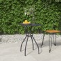 Mesa de jardín de malla de acero gris antracita 50x50x72 cm de vidaXL, Mesas de jardín - Ref: Foro24-362730, Precio: 62,45 €,...