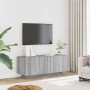 Mueble de TV madera contrachapada gris Sonoma 100x35x40 cm en Muebles TV | Comprar online en Foru.es