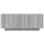 Mueble de TV madera contrachapada gris Sonoma 100x35x40 cm en Muebles TV | Comprar online en Foru.es