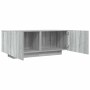 Mueble de TV madera contrachapada gris Sonoma 100x35x40 cm en Muebles TV | Comprar online en Foru.es