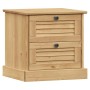 Mesita de noche VIGO madera maciza de pino 42x35x42 cm de vidaXL, Mesitas de noche - Ref: Foro24-353157, Precio: 73,92 €, Des...