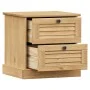 VIGO bedside table solid pine wood 42x35x42 cm by vidaXL, Nightstands - Ref: Foro24-353157, Price: 72,65 €, Discount: %