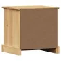 VIGO bedside table solid pine wood 42x35x42 cm by vidaXL, Nightstands - Ref: Foro24-353157, Price: 72,65 €, Discount: %