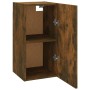 Mueble para TV madera contrachapada roble ahumado 30,5x30x60 cm en Muebles TV | Comprar online en Foru.es