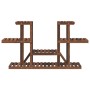 Soporte para flores madera maciza de abeto 110x25x73 cm de vidaXL, Soportes para macetas - Ref: Foro24-362853, Precio: 45,38 ...