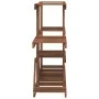 Soporte para flores madera maciza de abeto 110x25x73 cm de vidaXL, Soportes para macetas - Ref: Foro24-362853, Precio: 46,97 ...