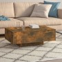 Mesa de centro madera contrachapada roble ahumado 85x55x31 cm en Mesas de centro | Comprar online en Foru.es