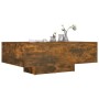 Mesa de centro madera contrachapada roble ahumado 85x55x31 cm en Mesas de centro | Comprar online en Foru.es