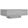 Mesa de centro madera de ingeniería gris Sonoma 85x55x31 cm en Mesas de centro | Comprar online en Foru.es