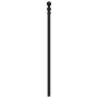 Schwarzes Metallkopfteil 180 cm von vidaXL, Kopf- und Fußteile - Ref: Foro24-353573, Preis: 51,79 €, Rabatt: %