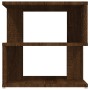 Mesa auxiliar de madera contrachapada marrón roble 40x40x40 cm en Mesas auxiliares | Comprar online en Foru.es