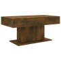 Mesa de centro madera contrachapada roble ahumado 96x50x45 cm en Mesas de centro | Comprar online en Foru.es