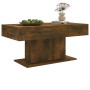 Mesa de centro madera contrachapada roble ahumado 96x50x45 cm en Mesas de centro | Comprar online en Foru.es
