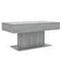 Mesa de centro madera de ingeniería gris Sonoma 96x50x45 cm en Mesas de centro | Comprar online en Foru.es