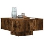 Mesa de centro madera de ingeniería roble ahumado 60x60x31,5 cm en Mesas de centro | Comprar online en Foru.es