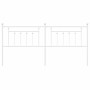 Cabecero de metal blanco 200 cm de vidaXL, Cabeceros y pies de cama - Ref: Foro24-353624, Precio: 44,89 €, Descuento: %