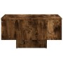 Mesa de centro madera de ingeniería roble ahumado 60x60x31,5 cm en Mesas de centro | Comprar online en Foru.es