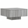 Mesa de centro madera de ingeniería gris Sonoma 60x60x31,5 cm en Mesas de centro | Comprar online en Foru.es
