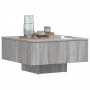 Mesa de centro madera de ingeniería gris Sonoma 60x60x31,5 cm en Mesas de centro | Comprar online en Foru.es