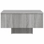 Mesa de centro madera de ingeniería gris Sonoma 60x60x31,5 cm en Mesas de centro | Comprar online en Foru.es