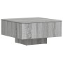 Mesa de centro madera de ingeniería gris Sonoma 60x60x31,5 cm en Mesas de centro | Comprar online en Foru.es