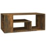 Mesa de centro madera contrachapada roble ahumado 100x50x40 cm en Mesas de centro | Comprar online en Foru.es