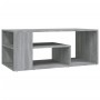 Mesa de centro madera contrachapada gris Sonoma 100x50x40 cm en Mesas de centro | Comprar online en Foru.es