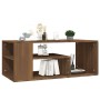 Mesa de centro madera contrachapada roble marrón 100x50x40 cm en Mesas de centro | Comprar online en Foru.es