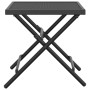 Mesa de jardín plegable malla acero gris antracita 38x38x38 cm de vidaXL, Mesas de jardín - Ref: Foro24-362766, Precio: 44,81...