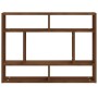Estantería de pared madera ingeniería roble marrón 75x16x55 cm en Estanterías | Comprar online en Foru.es