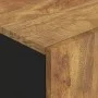 Aparador con cajón hierro y madera maciza mango 60x33x100 cm de vidaXL, Aparadores - Ref: Foro24-352936, Precio: 202,47 €, De...