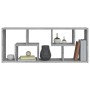 Estantería de pared madera de ingeniería gris Sonoma 36x16x90cm en Estanterías | Comprar online en Foru.es