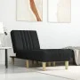 Sofá diván de tela negro de vidaXL, Divanes - Ref: Foro24-352824, Precio: 128,94 €, Descuento: %